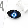 Evil Eye Cellulose Acetate(Resin) Claw Hair Clips PW-WG35509-03-1
