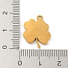 304 Stainless Steel Pendants STAS-C082-01G-3