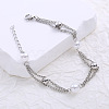 Stainless Steel Multi-layered Bracelets QC6954-1-2