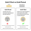 Real 14K Gold Plated Brass Connector Charms KK-TAC0017-04G-01-3