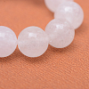 Round Natural White Jade Bead Strands G-R345-10mm-06-4