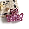 Butterfly Plastic Claw Hair Clips PW-WG593D5-03-1