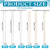 30Pcs 6 Styles 925 Sterling Silver Pins Sets STER-PH0003-58-2