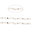 Natural Mixed Gemstone Chips Beaded Chains CHC-M025-69S-2