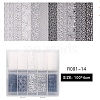 10Rolls 2 Colors Nail Art Transfer Stickers MRMJ-R091-14-3