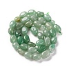 Natural Green Aventurine Beads Strands G-G146-A33-01-3