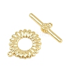Brass Toggle Clasps KK-G548-34C-G-3
