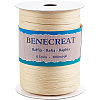 BENECREAT 1 Roll Raffia Paper Cords for DIY Jewelry Making OCOR-BC0001-54D-1