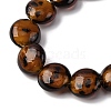 Handmade Gold Sand Lampwork Beads Strands LAMP-Q045-05A-3