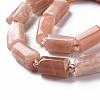 Natural Sunstone Beads Strands G-S345-8x11-011-3