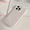 3D Flower Bowknot TPU Plastic Mobile Phone Cover PW-WGEE7EB-02-5