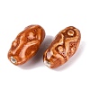 Vintage Handmade Porcelain Beads PORC-Q008-12D-3