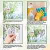 Self-Adhesive Electrostatic PVC Window Sticker DIY-WH0457-012-4