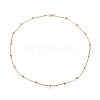 304 Stainless Steel Cable Chain Necklaces NJEW-M183-5G-2