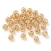 Rack Plating Brass Beads KK-D097-11G-01-1