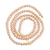 Transparent Glass Beads Strands GLAA-C019-01B-12-2