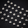 Beebeecraft 40Pcs 925 Sterling Silver Beads STER-BBC0002-04B-4