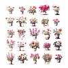 Potted Plant PET Stickers Set DIY-Z037-01D-3