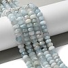 Natural Aquamarine Beads Strands G-I378-B04-02-1