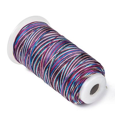 Segment Dyed Round Polyester Sewing Thread OCOR-Z001-B-10-1