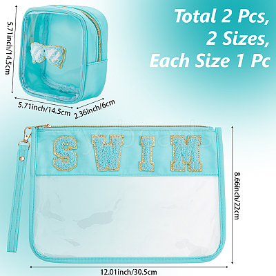PVC & Polyester Makeup Bags ABAG-WH20014-06E-1