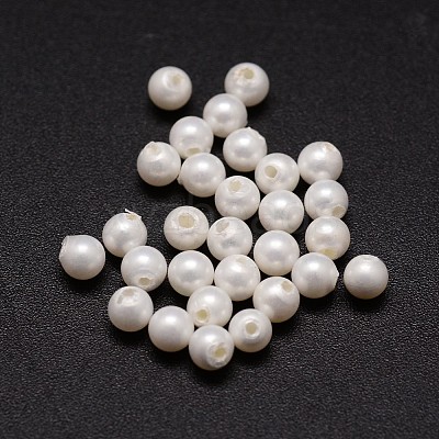 Shell Pearl Beads X-BSHE-L031-01-4mm-1