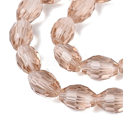 Transparent Glass Beads Strands GLAA-N071-01A-A06-1