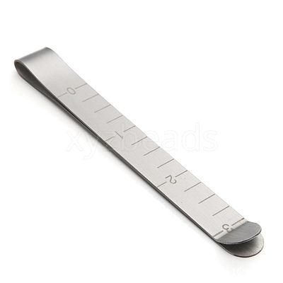 Stainless Steel Sewing Clip Cloth Ruler PW-WG94438-01-1