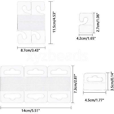 Transparent Self Adhesive Hang Tabs CDIS-NB0001-06-1
