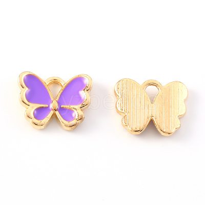Alloy Enamel Charms ENAM-S121-070E-1