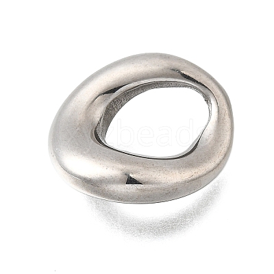 304 Stainless Steel Pendants STAS-Q362-02C-P-1