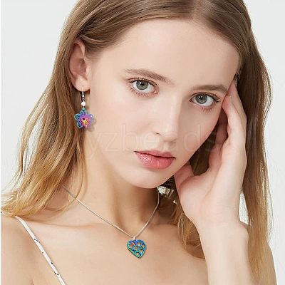 28Pcs 7 Style 304 Stainless Steel Pendants STAS-FH0001-71-1