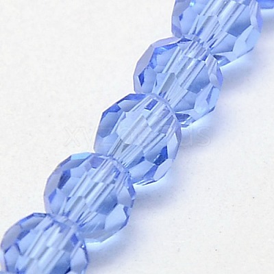 Glass Beads Strands X-EGLA-J042-6mm-05-1