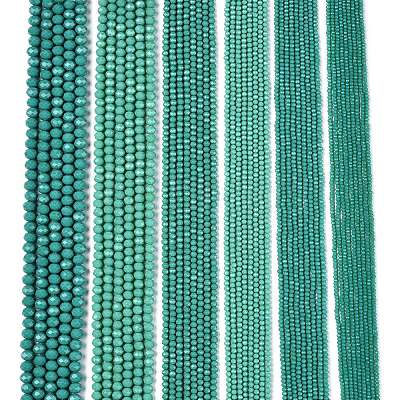 Opaque Solid Color Imitation Jade Glass Beads Strands LS-EGLA-A044-P8mm-D31-1