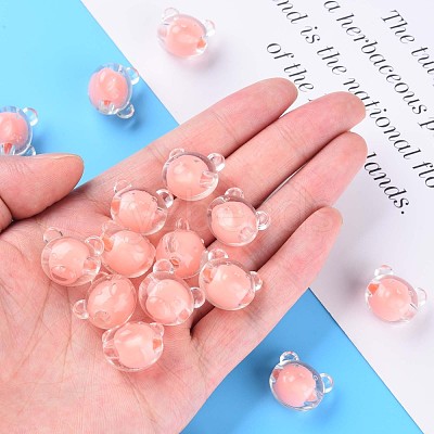 Transparent Acrylic Beads MACR-S373-122-B01-1