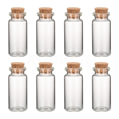 Glass Jar Bead Containers CON-Q004-1