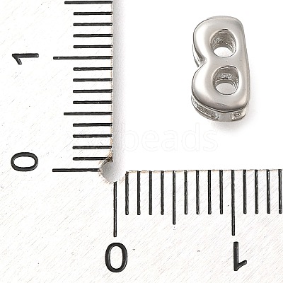 304 Stainless Steel Slide Charms STAS-B075-37P-B-1