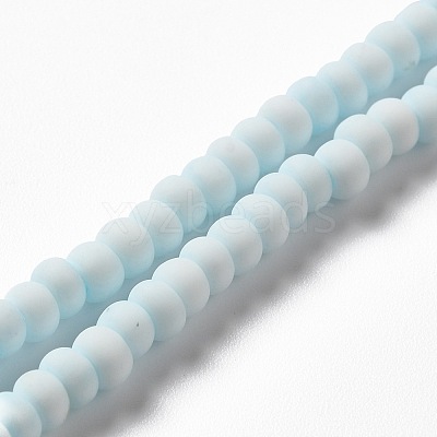 Handmade Frosted Porcelain Beads PORC-E017-01F-1
