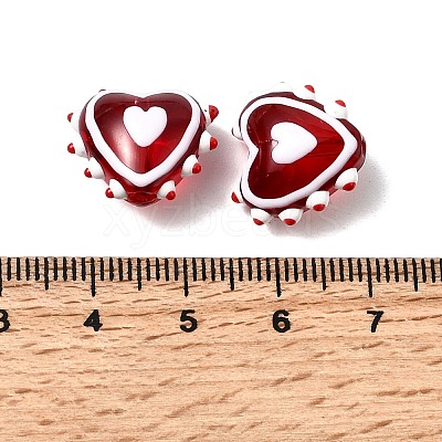 Handmade Lampwork Beads LAMP-D003-02C-1