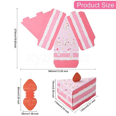 Cardboard Paper Triangle Cark Shaped Packaging Boxes for Candy CON-CJC0001-02A-1