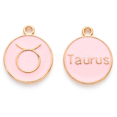 Alloy Enamel Pendants ENAM-S124-01A-09C-1