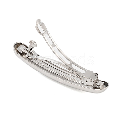 Alloy Hair Barrettes OHAR-H010-01B-P-1