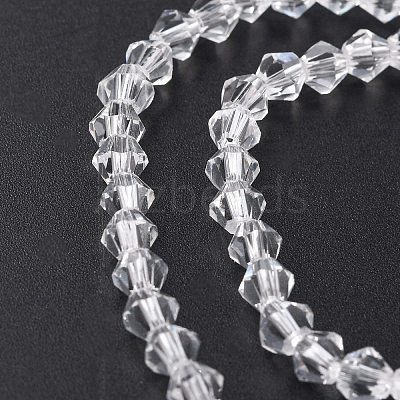 Transparent Glass Beads Strands EGLA-A039-T3mm-D13-1