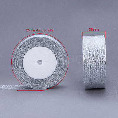 Glitter Metallic Ribbon OCOR-T001-38mm-YC-1