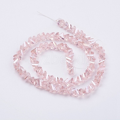 Electroplate Glass Beads Strands EGLA-J145-6mm-AB02-1