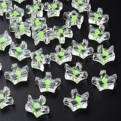 Transparent Acrylic Beads MACR-S373-105-B06-1