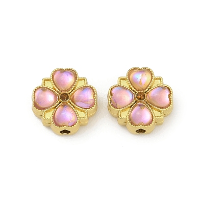 Alloy Resin Rhinestone Beads PALLOY-D369-20MG-04-1