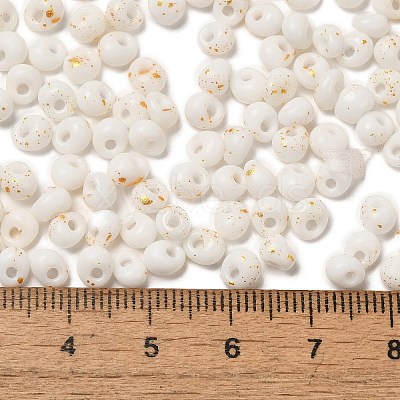 Baking Paint Glass Seed Beads SEED-F006-01A-15-1