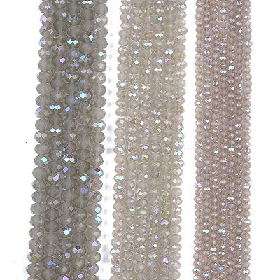 Electroplate Glass Beads Strands EGLA-A044-J4mm-L10-1