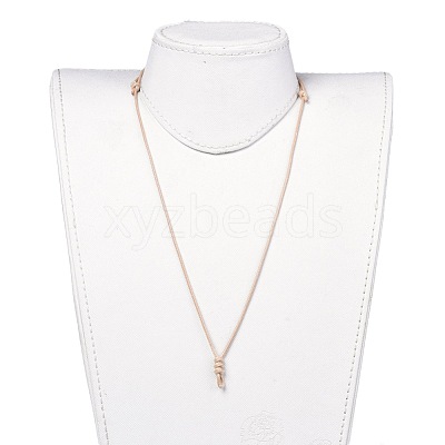Adjustable Korean Waxed Polyester Cord Necklace Making AJEW-JB00510-02-1